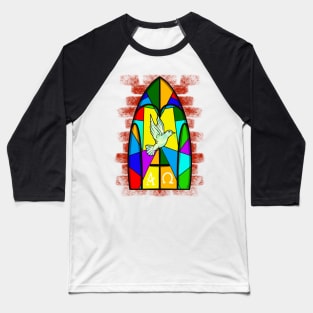 Church window Baseball T-Shirt